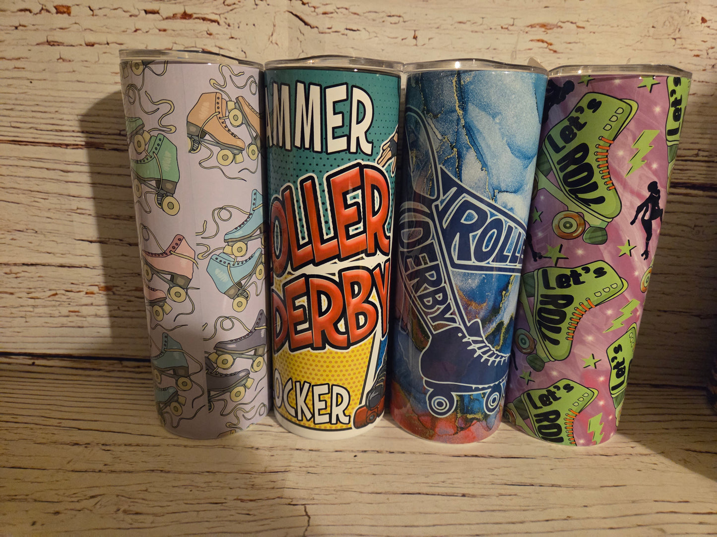Roller Skates Derby Tumblers