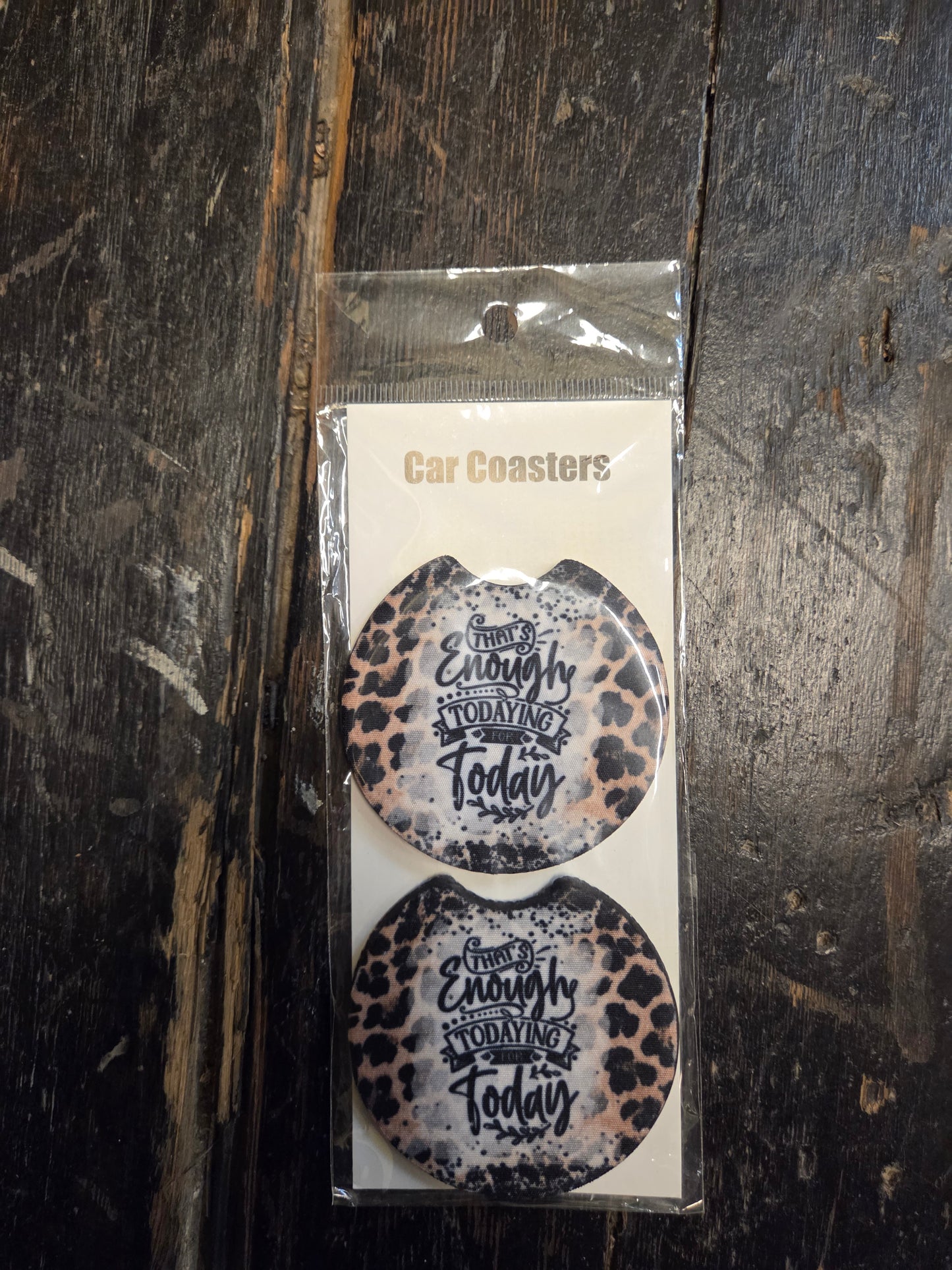 Sarcasm Car Coasters