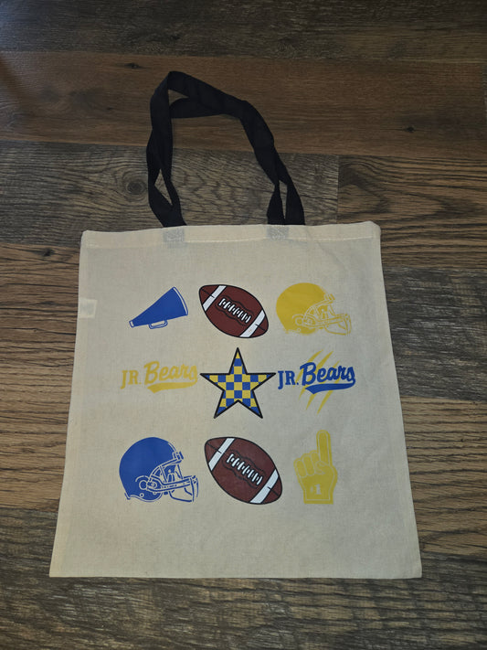 Bears Jr Bears Canvas tote bag