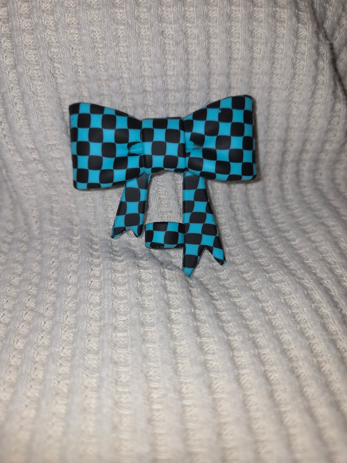 3D Bow Straw Toppers