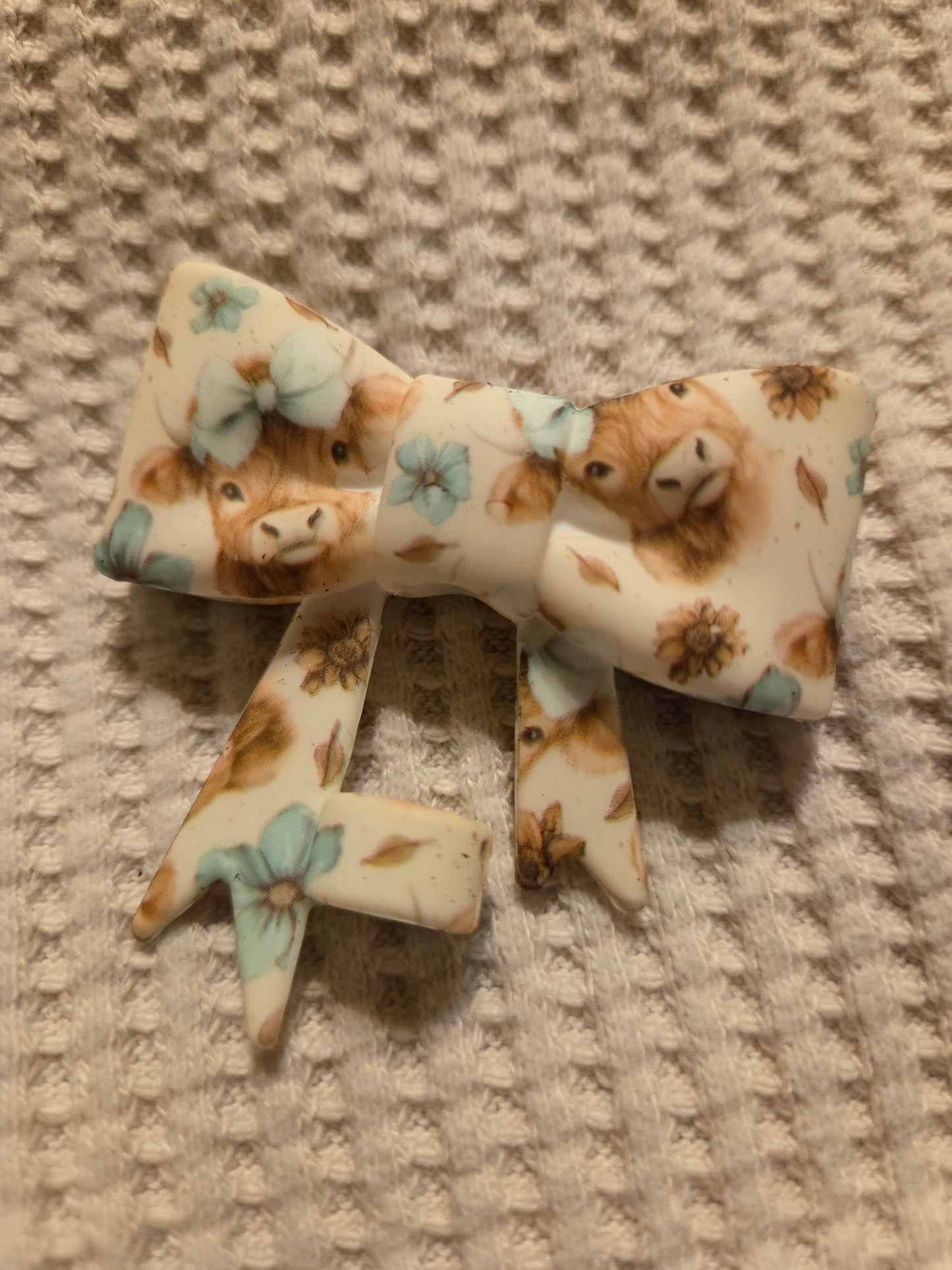 3D Bow Straw Toppers
