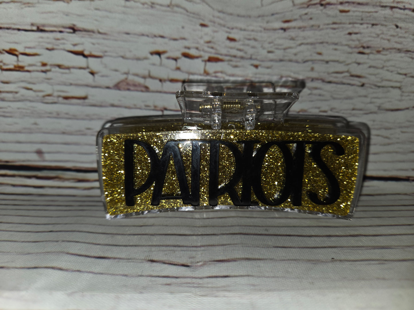 Woodland High School Pioneer Patriots School Spirit Claw Clips