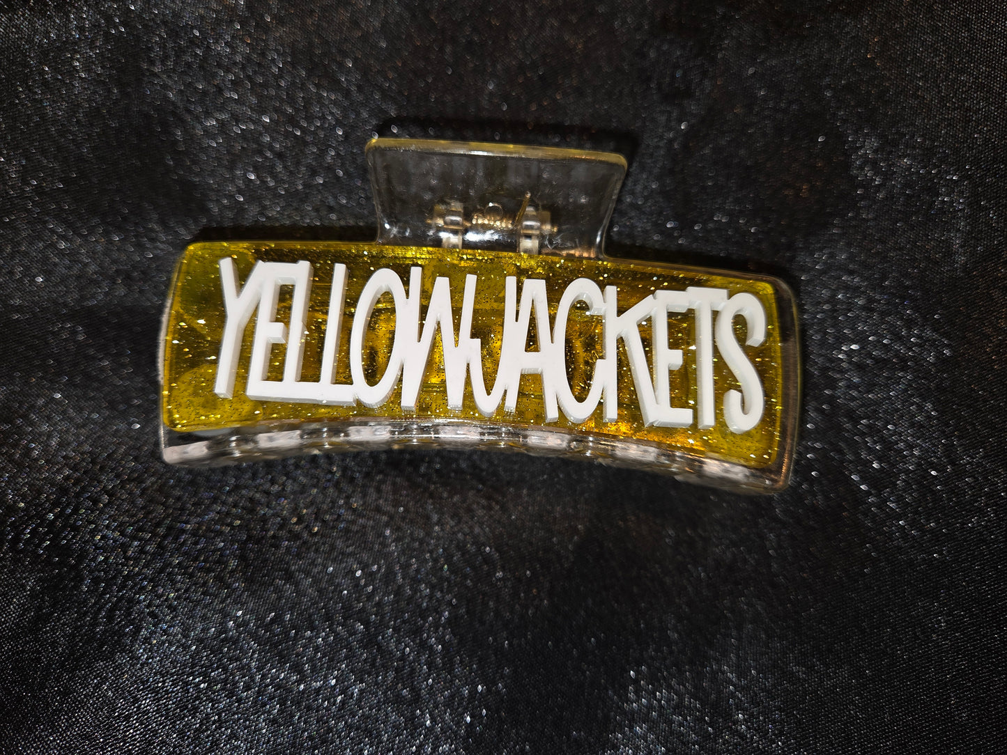 Williams High School Yellowjackets School Spirit Claw Clips