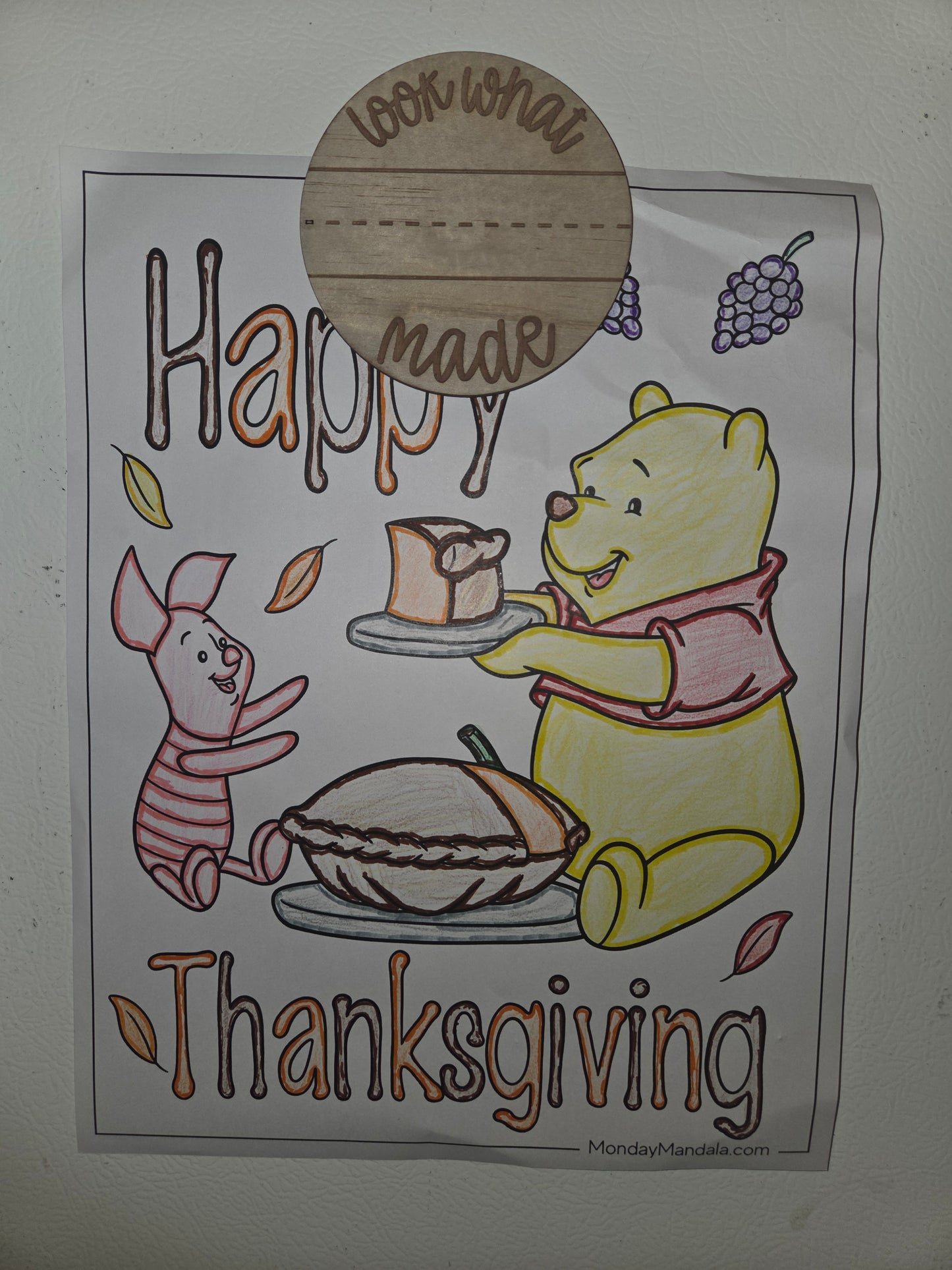 Look what I made magnets handwritten