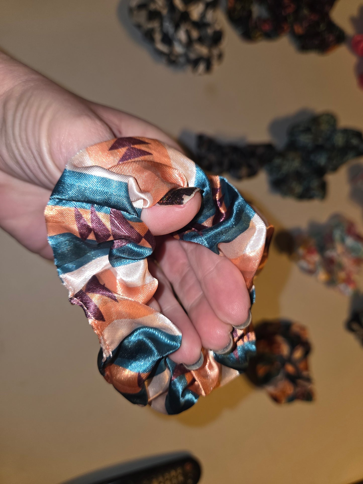 Silk Hair Scrunchies