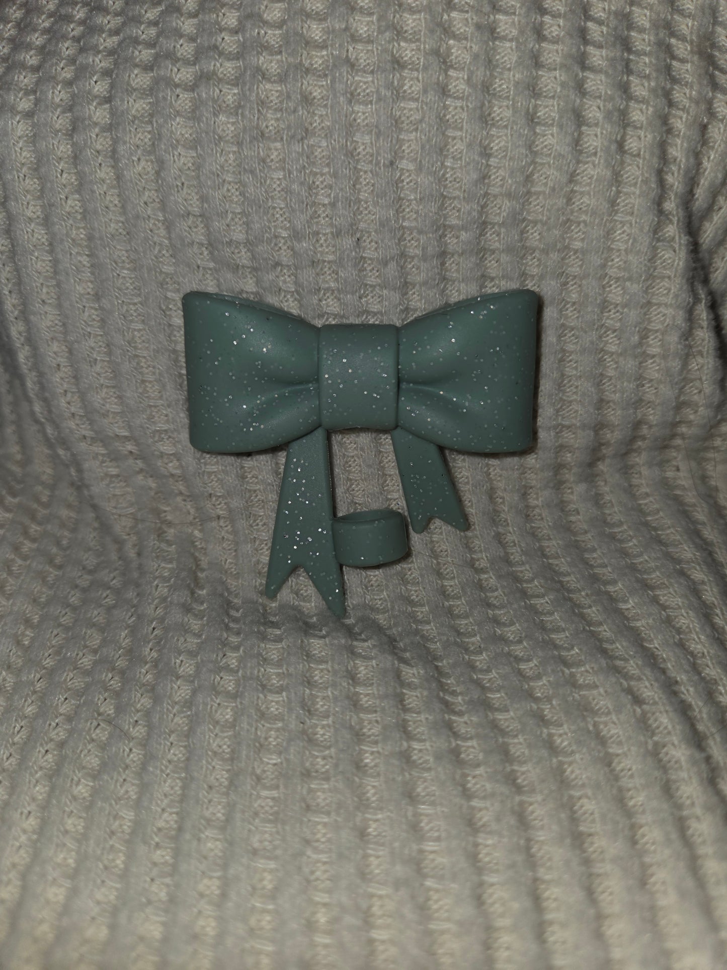 3D Bow Straw Toppers