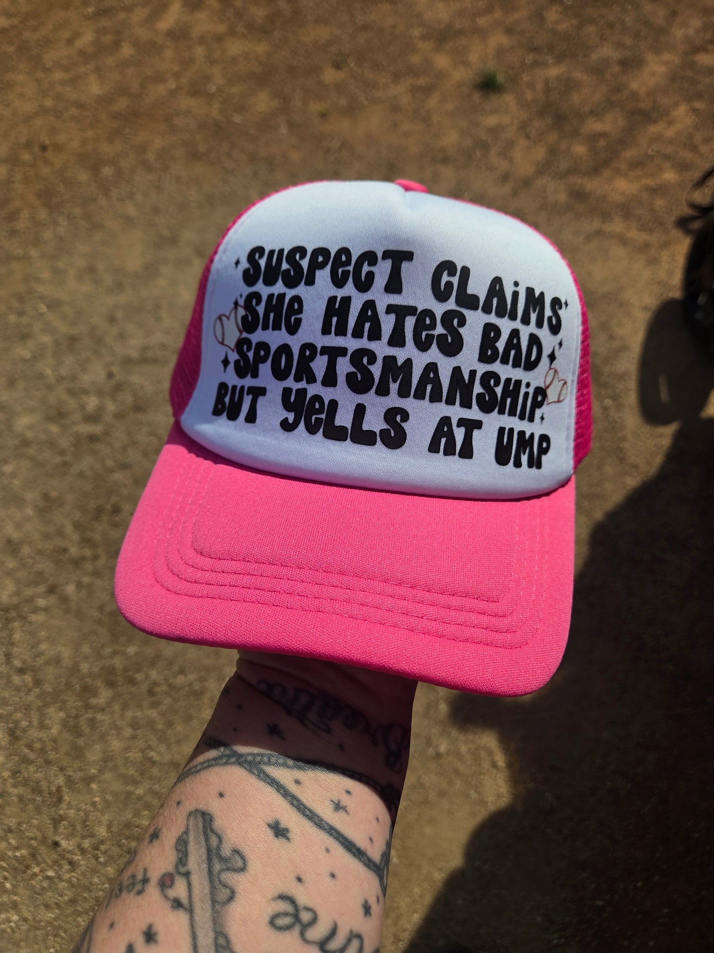 Baseball Graphic Image Trucker Hats