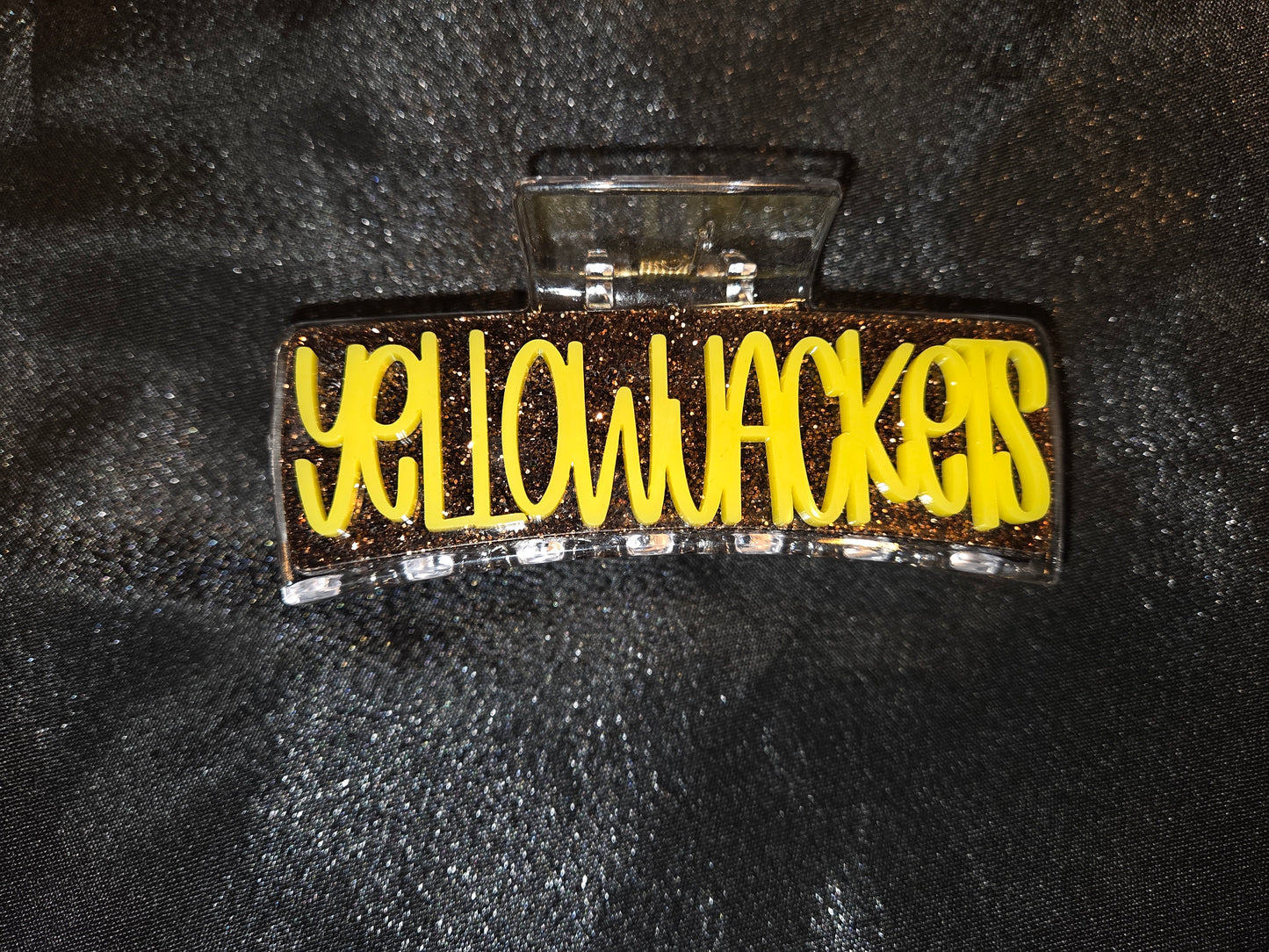 Williams High School Yellowjackets School Spirit Claw Clips