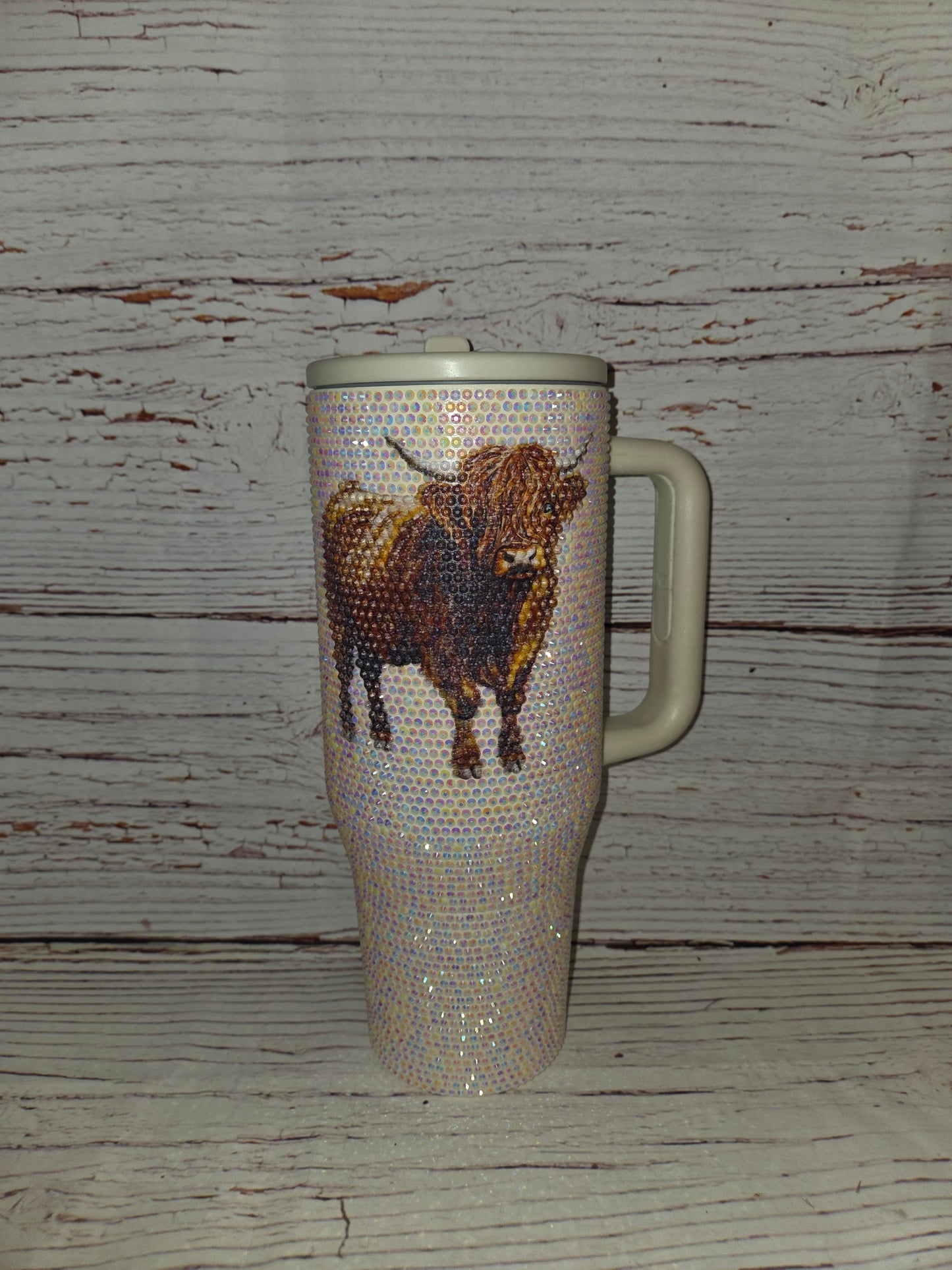 Cow Flip Top Spill Proof Tumbler