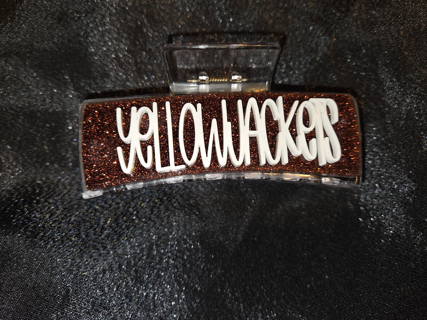 Williams High School Yellowjackets School Spirit Claw Clips