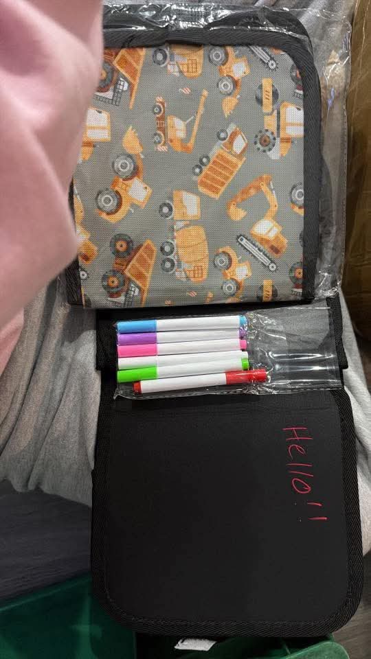 Portable Erasable Doodle Drawing Book With markers