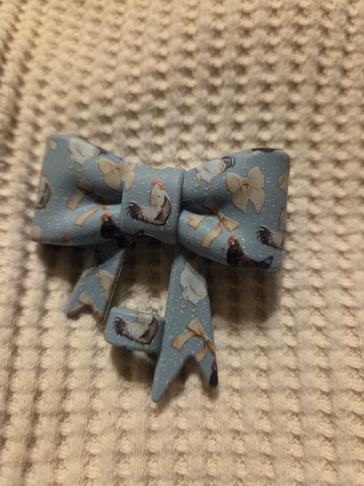 3D Bow Straw Toppers