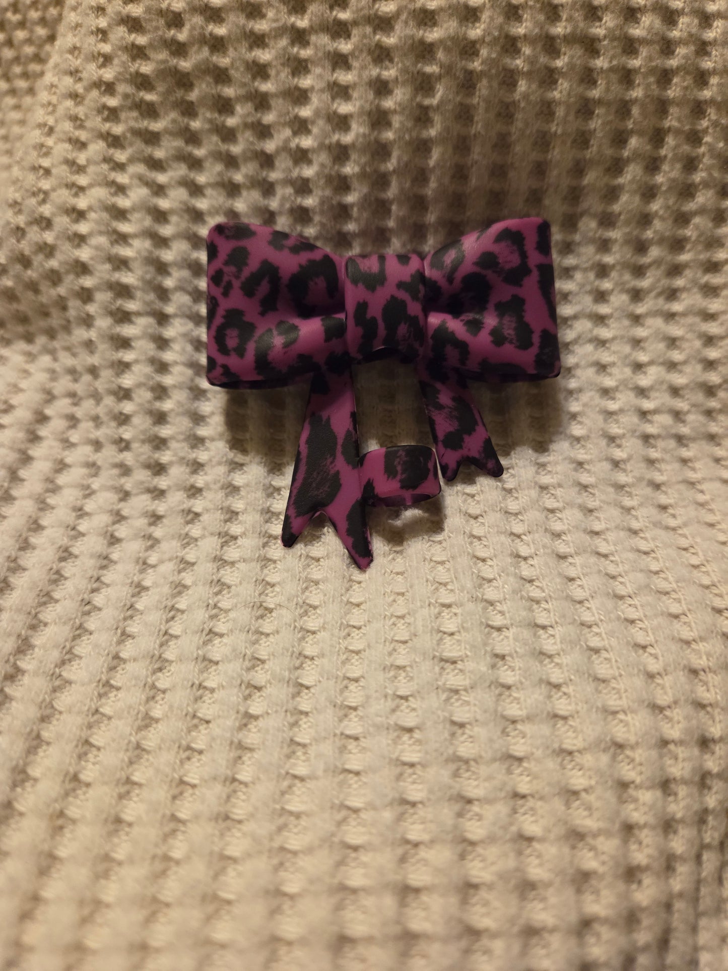3D Bow Straw Toppers