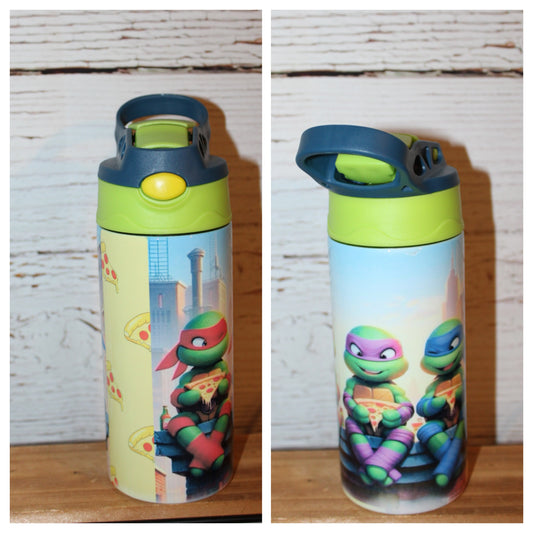 TMNT Flip Top Spill Proof Youth Tumbler 12 Oz