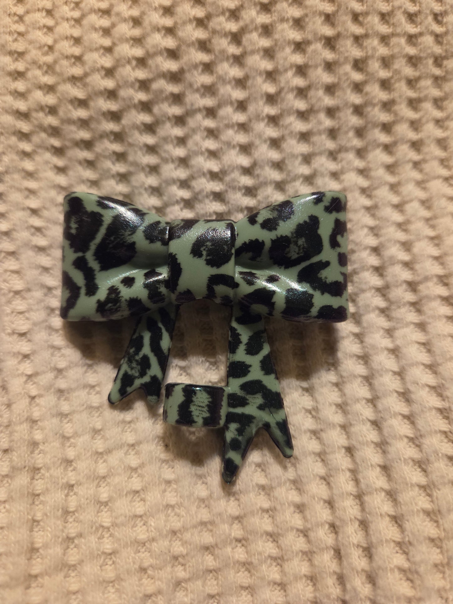 3D Bow Straw Toppers