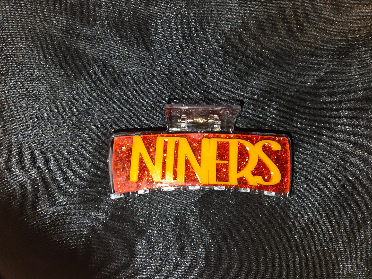SF 49ers Claw Clips