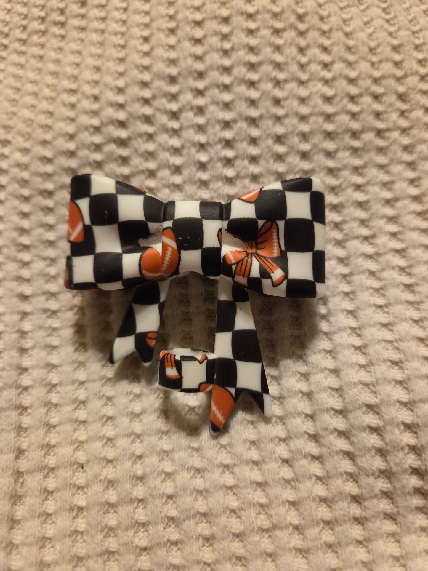 3D Bow Straw Toppers