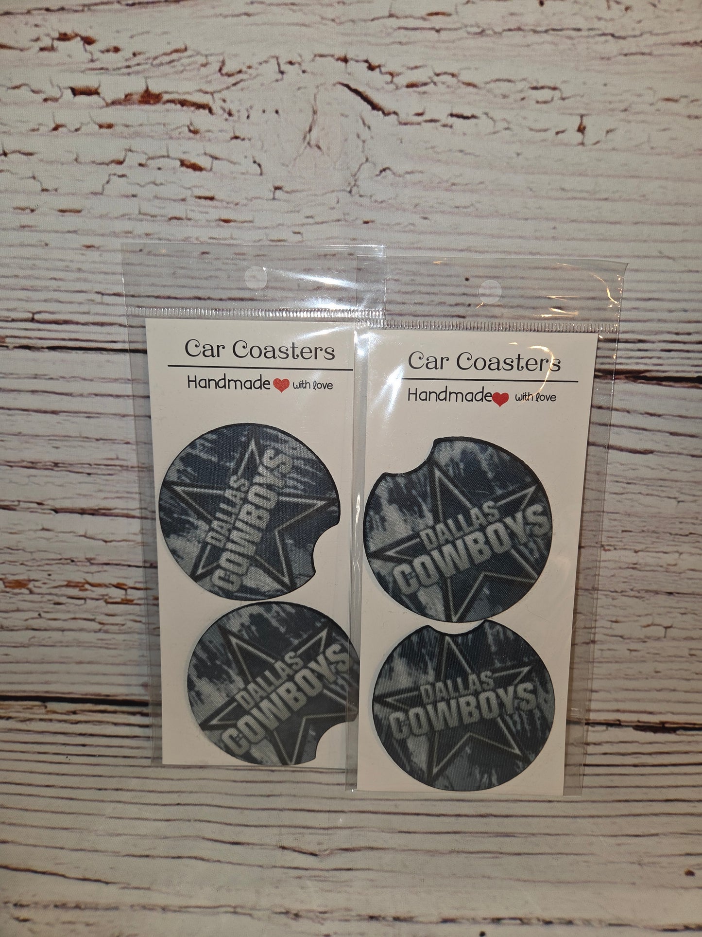 Cowboys Car Coasters