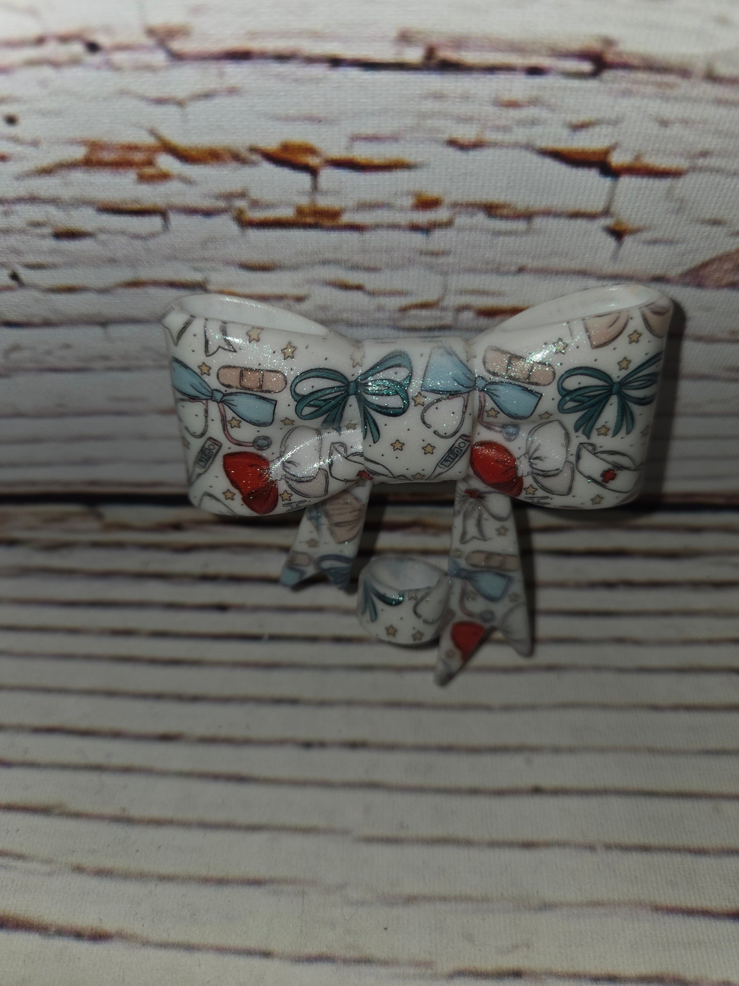 3D Bow Straw Toppers