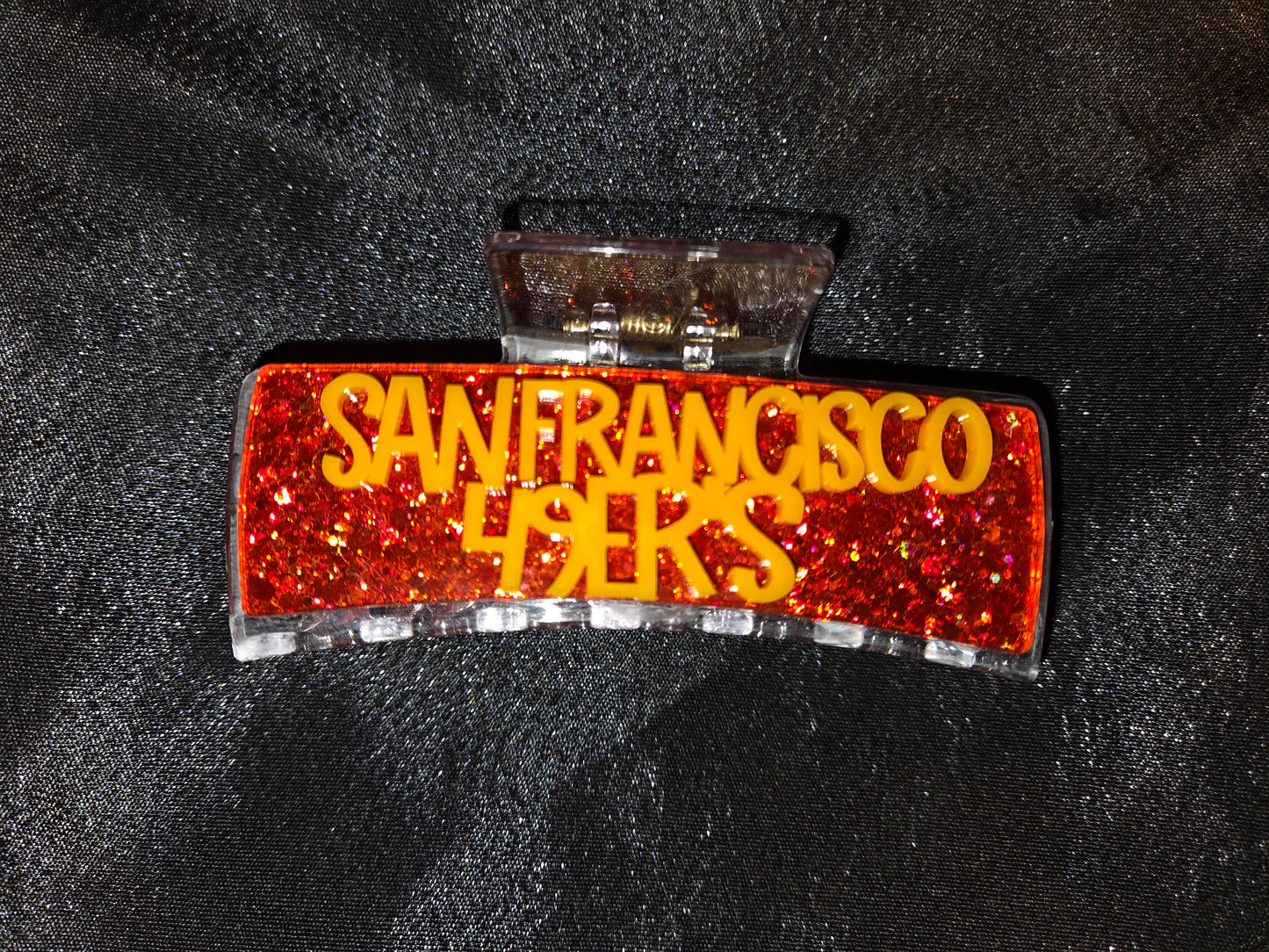 SF 49ers Claw Clips