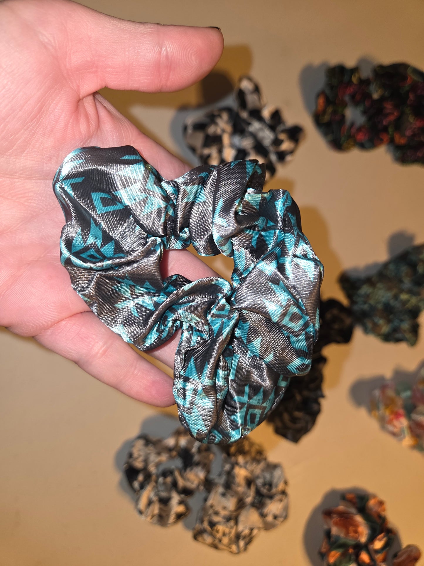 Silk Hair Scrunchies