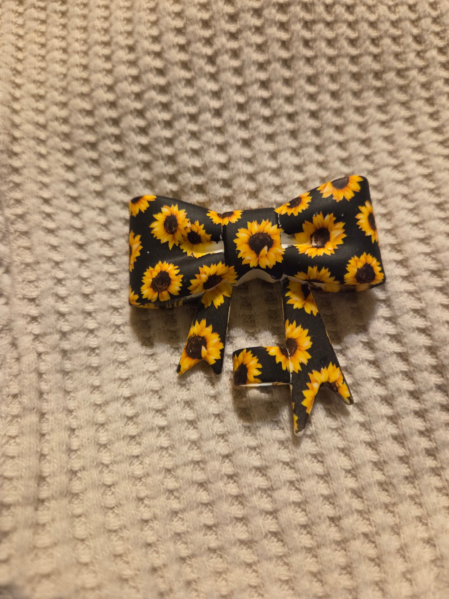 3D Bow Straw Toppers