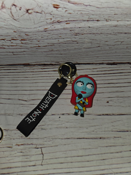 Jack Skellington & Sally NBC Keychains