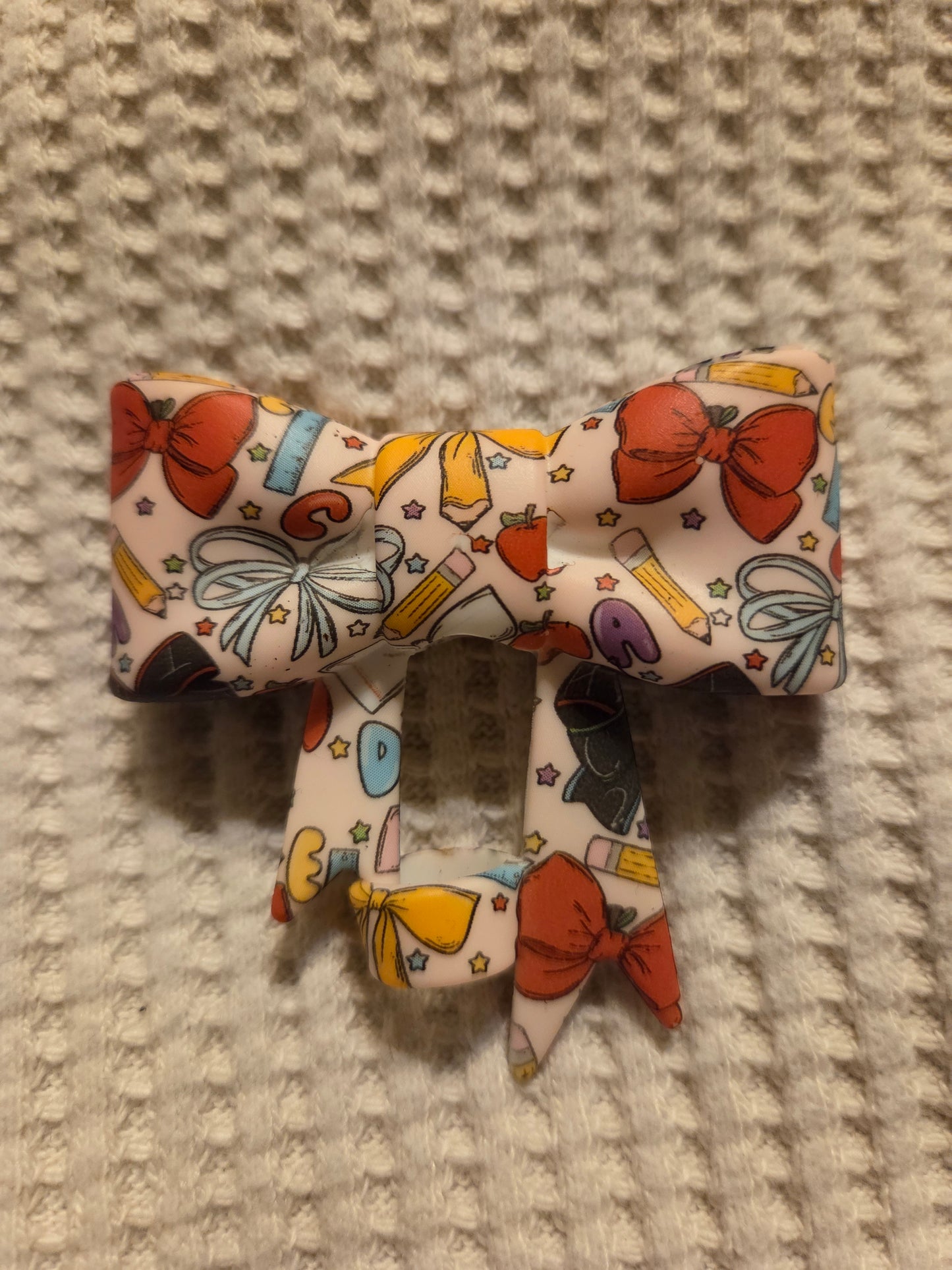 3D Bow Straw Toppers