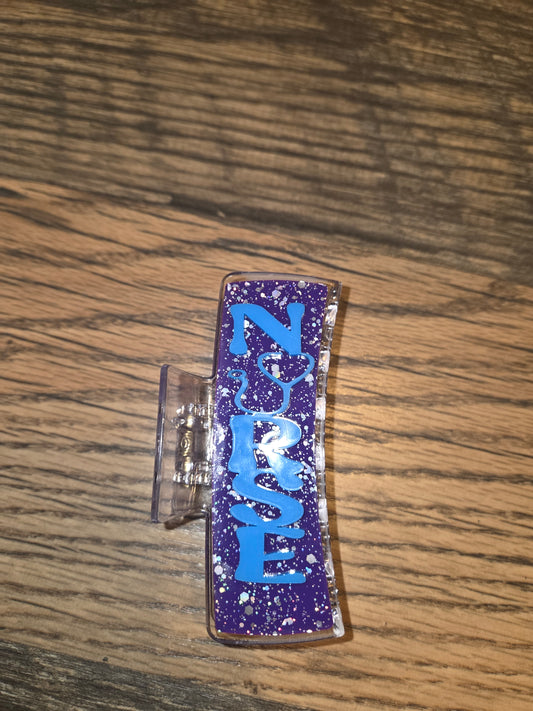 Nurse Medical CNA Claw Clips