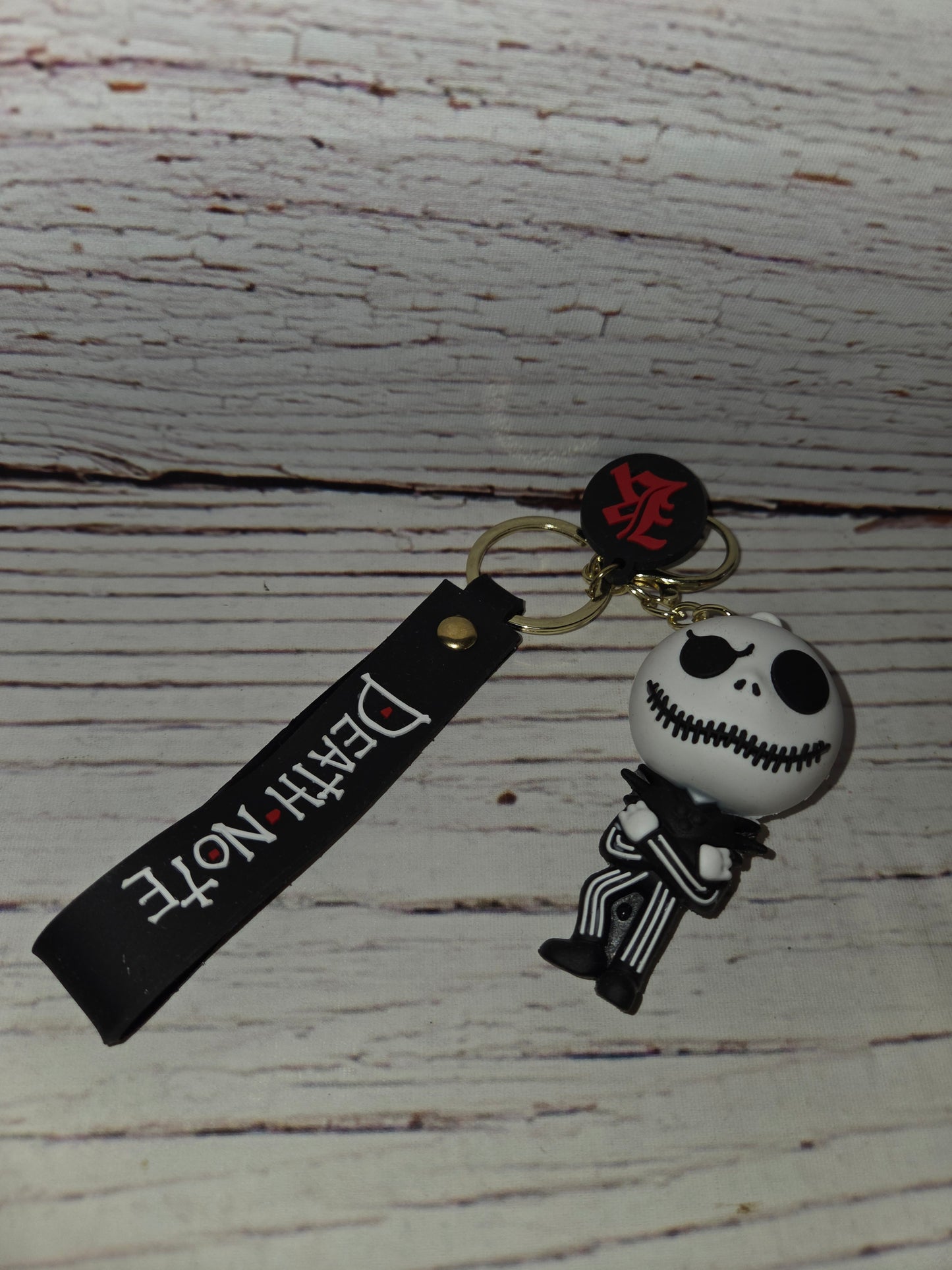 Jack Skellington & Sally NBC Keychains