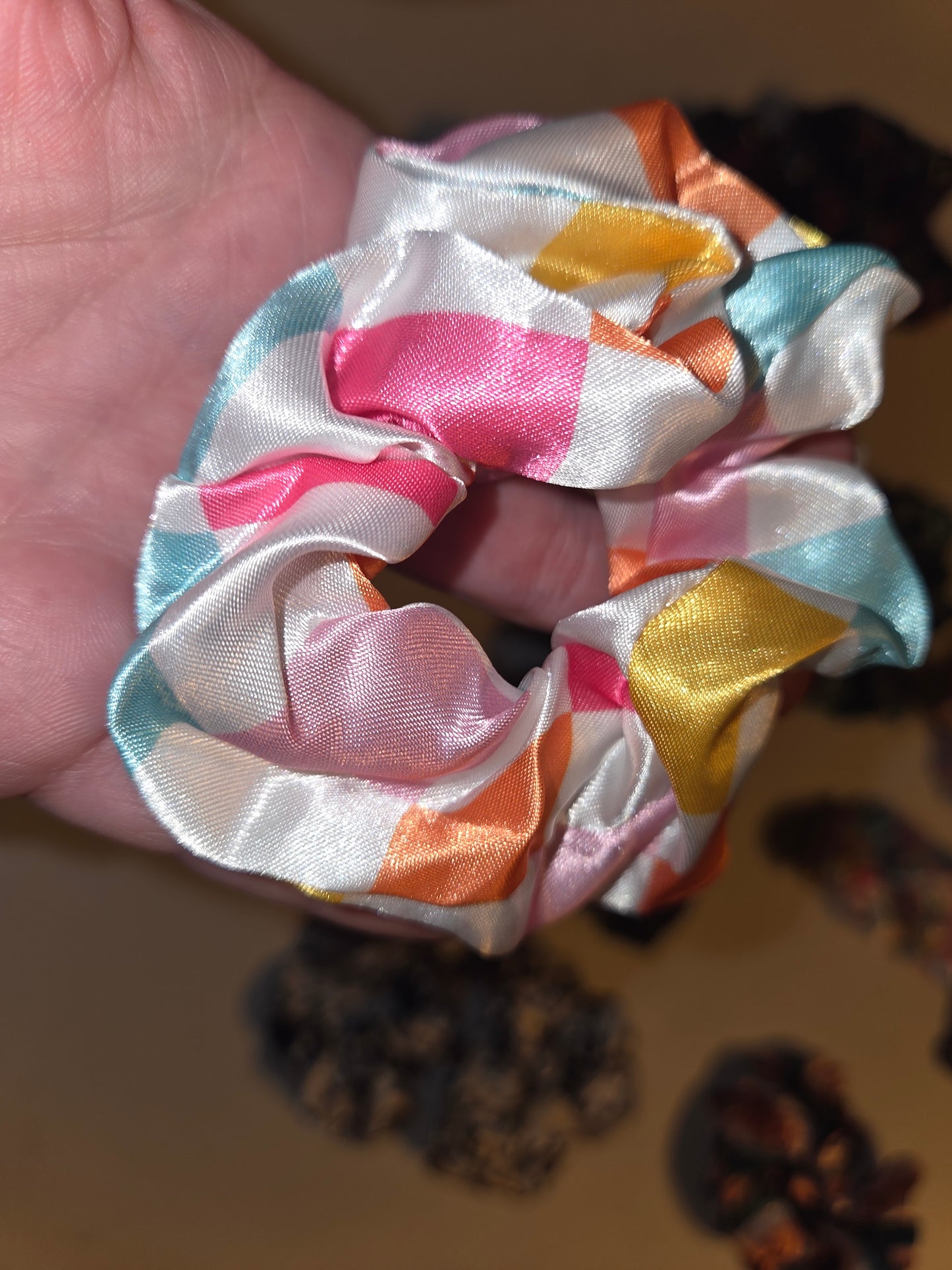 Silk Hair Scrunchies