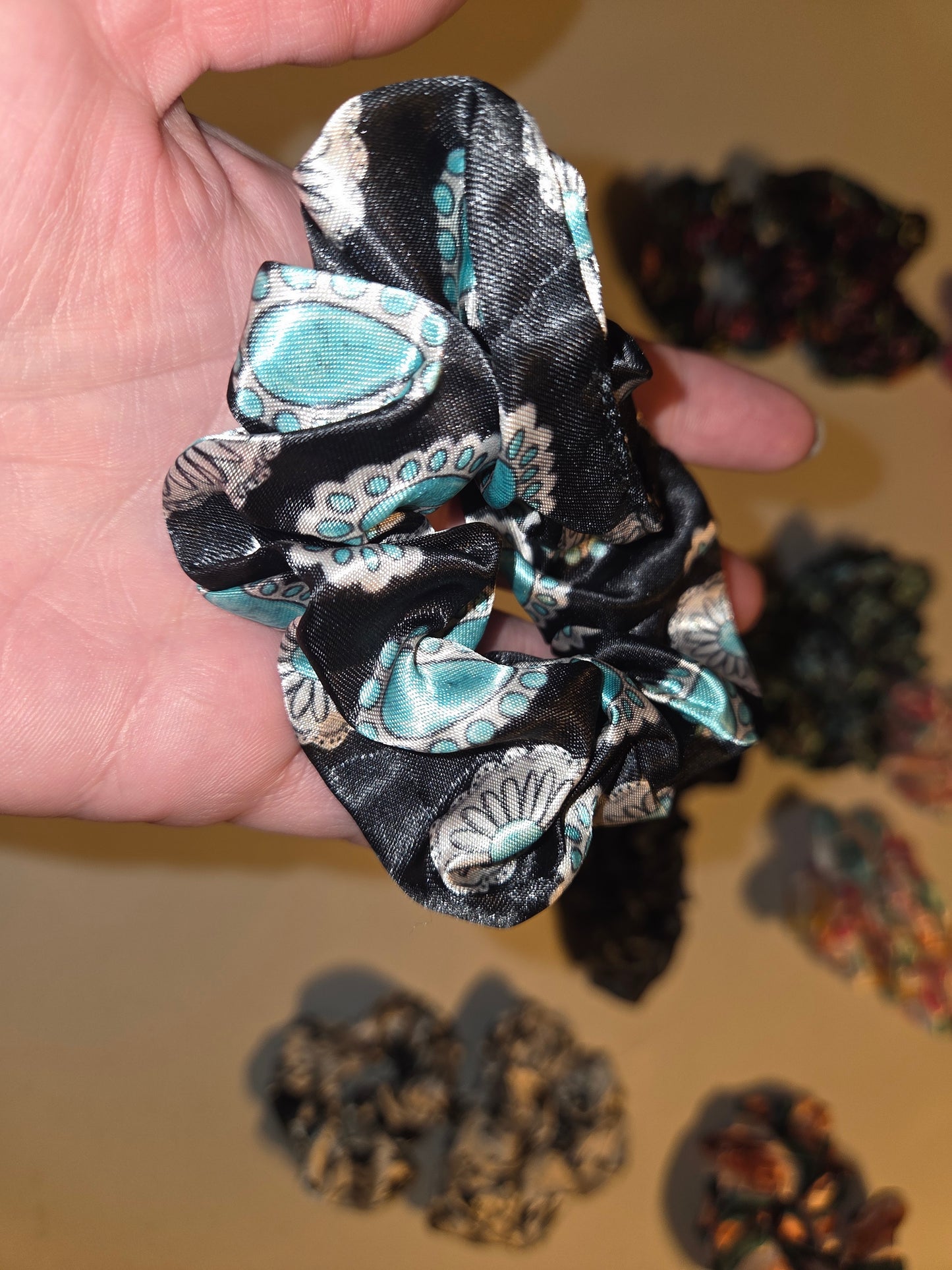 Silk Hair Scrunchies