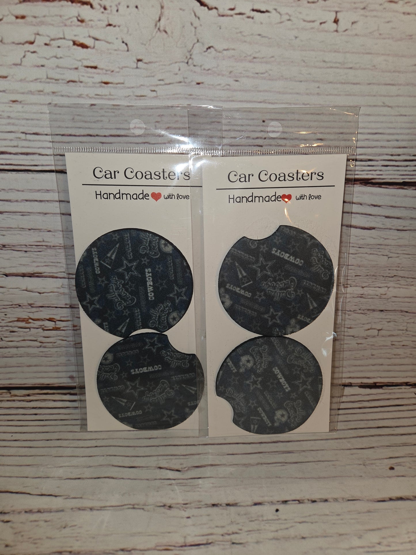 Cowboys Car Coasters