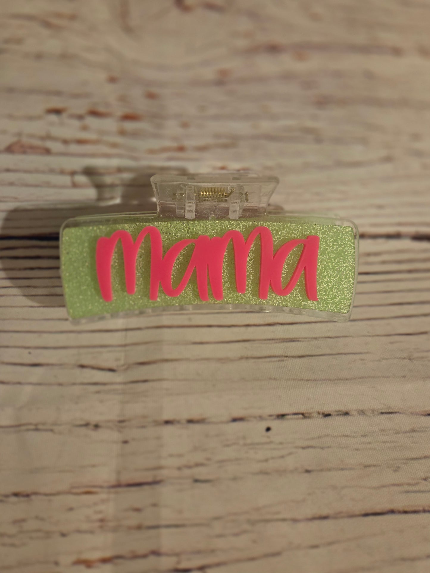 Neon Mama Auntie Clips
