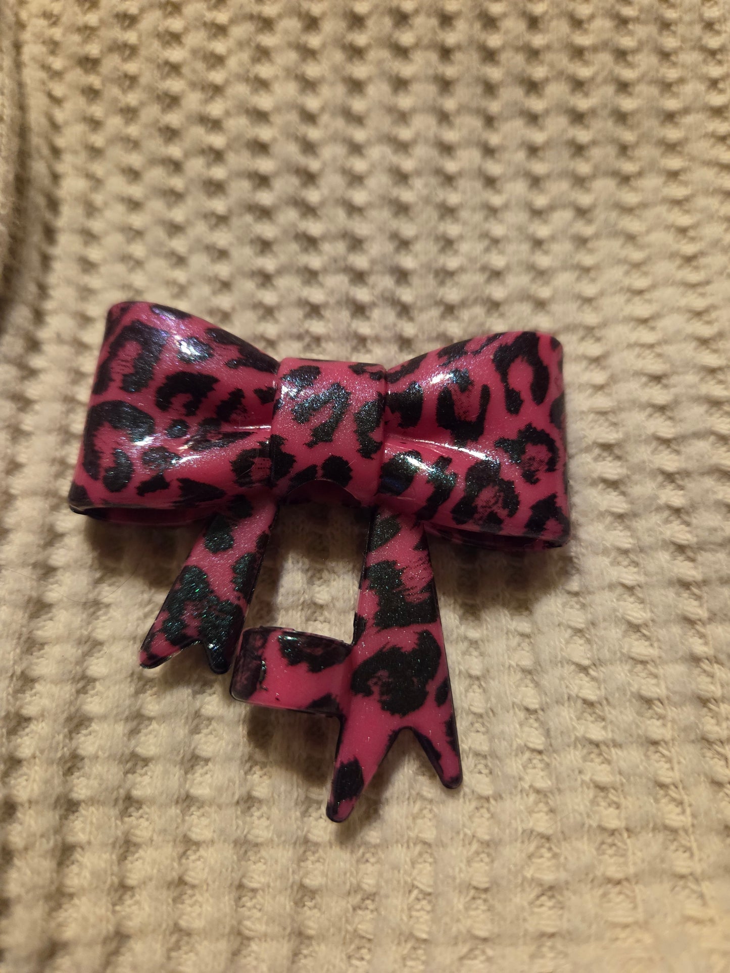 3D Bow Straw Toppers