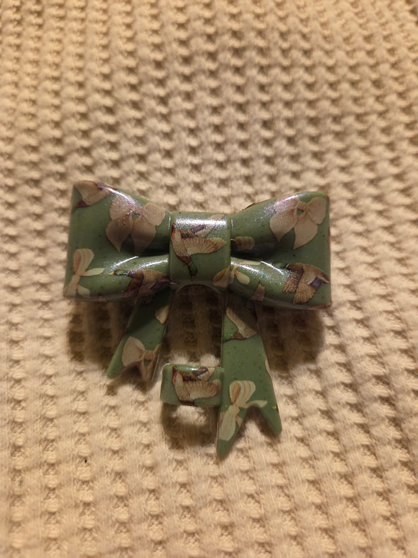 3D Bow Straw Toppers