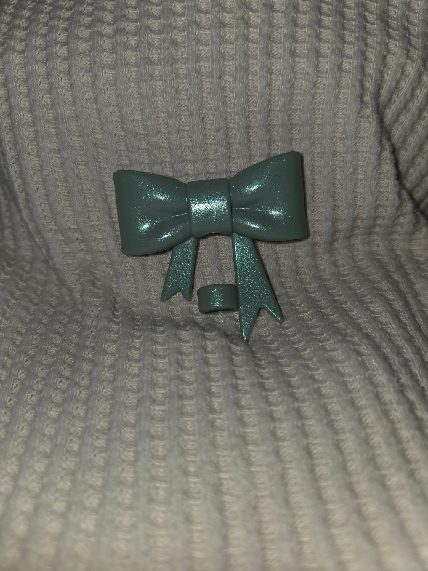3D Bow Straw Toppers