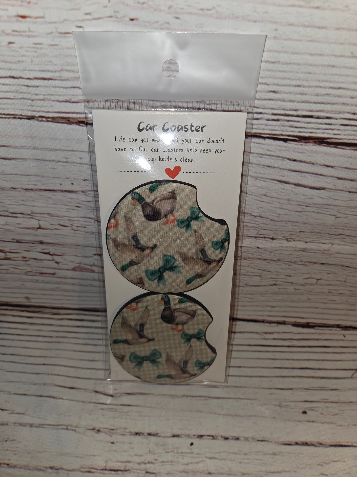 Nature & Animal Car Coasters