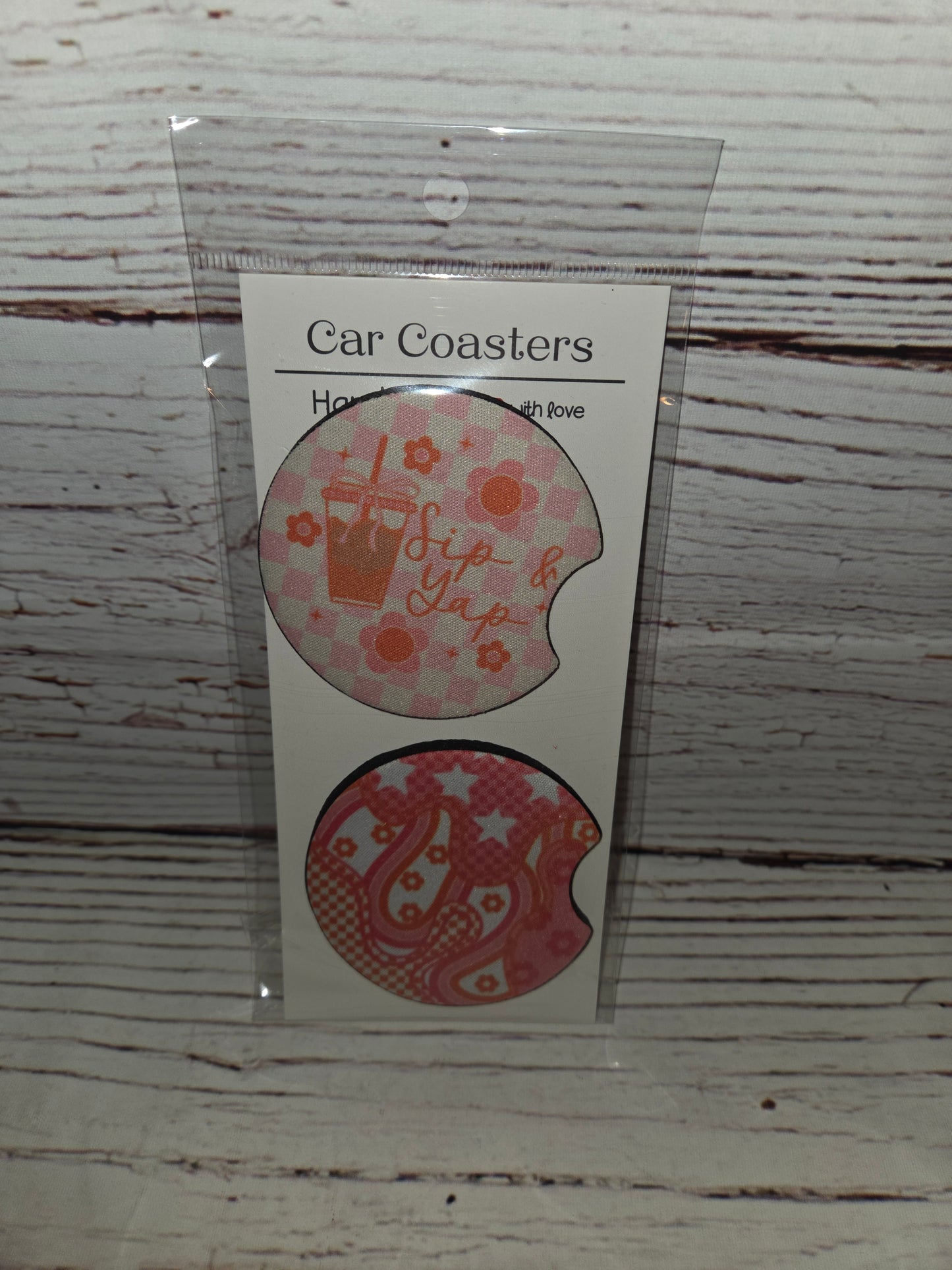 Food & Drinks Car Coasters