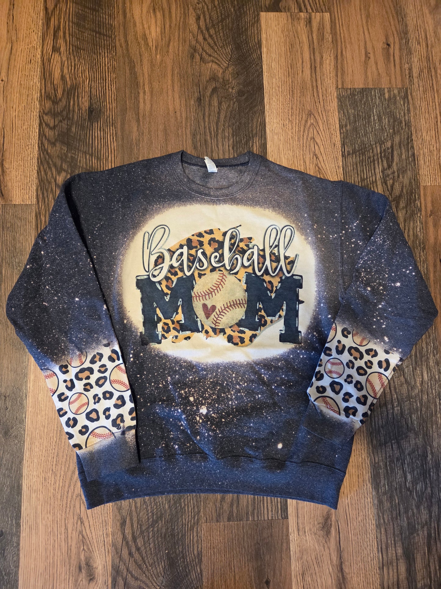 Baseball Mom Crewneck Sweatshirt