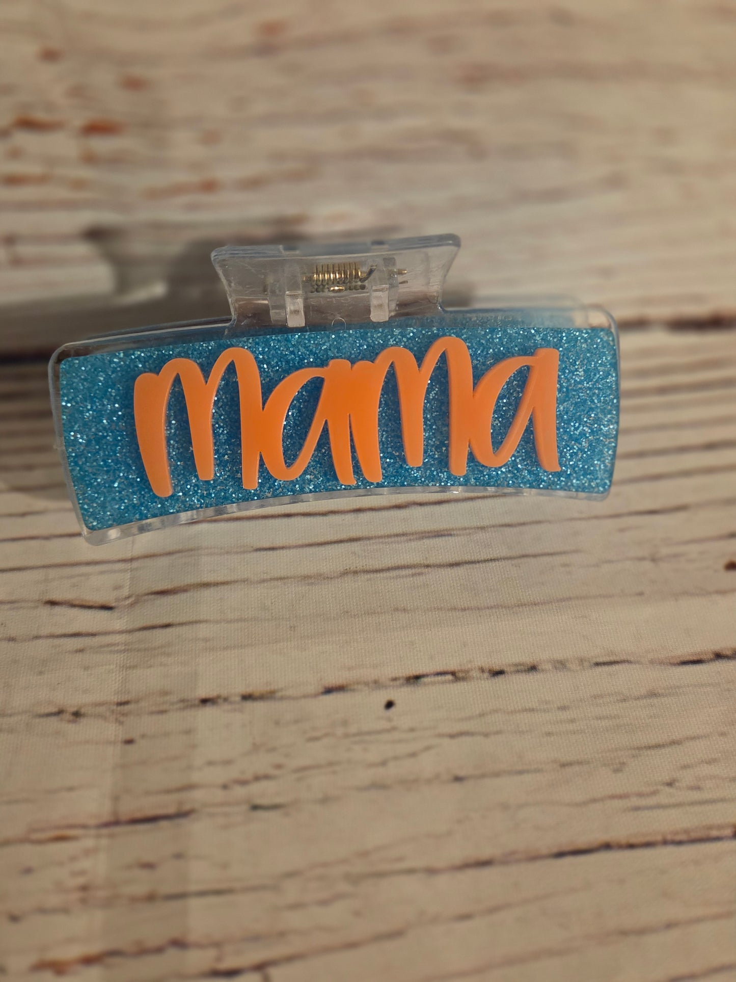 Neon Mama Auntie Clips