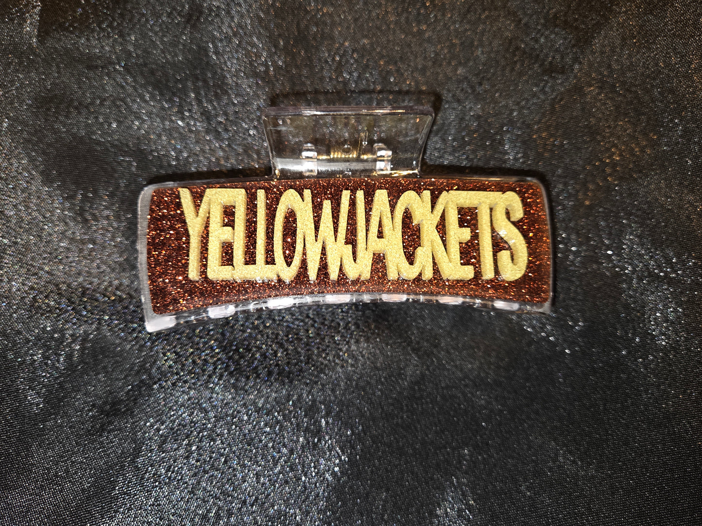 Williams High School Yellowjackets School Spirit Claw Clips