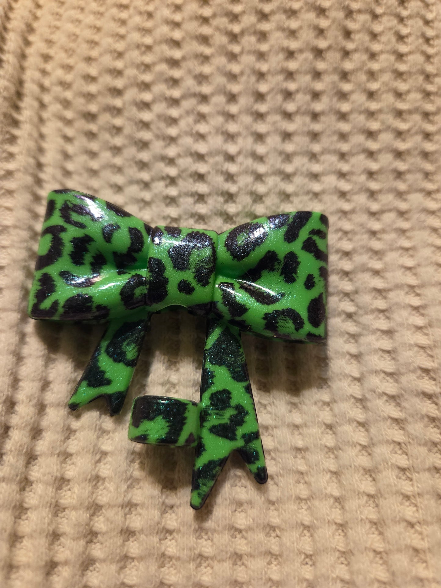 3D Bow Straw Toppers