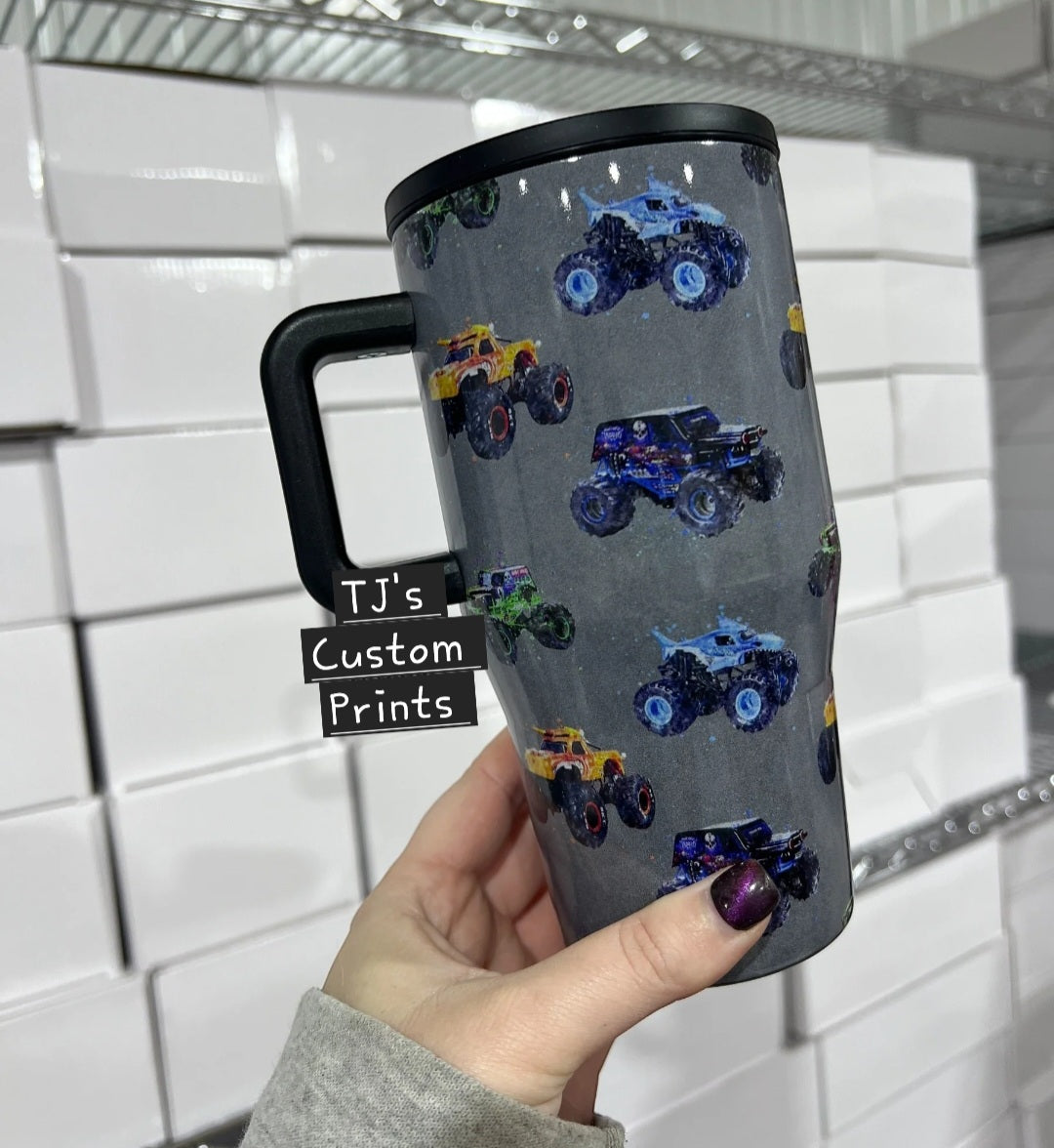 Monster Jam Hot Wheels Tumblers