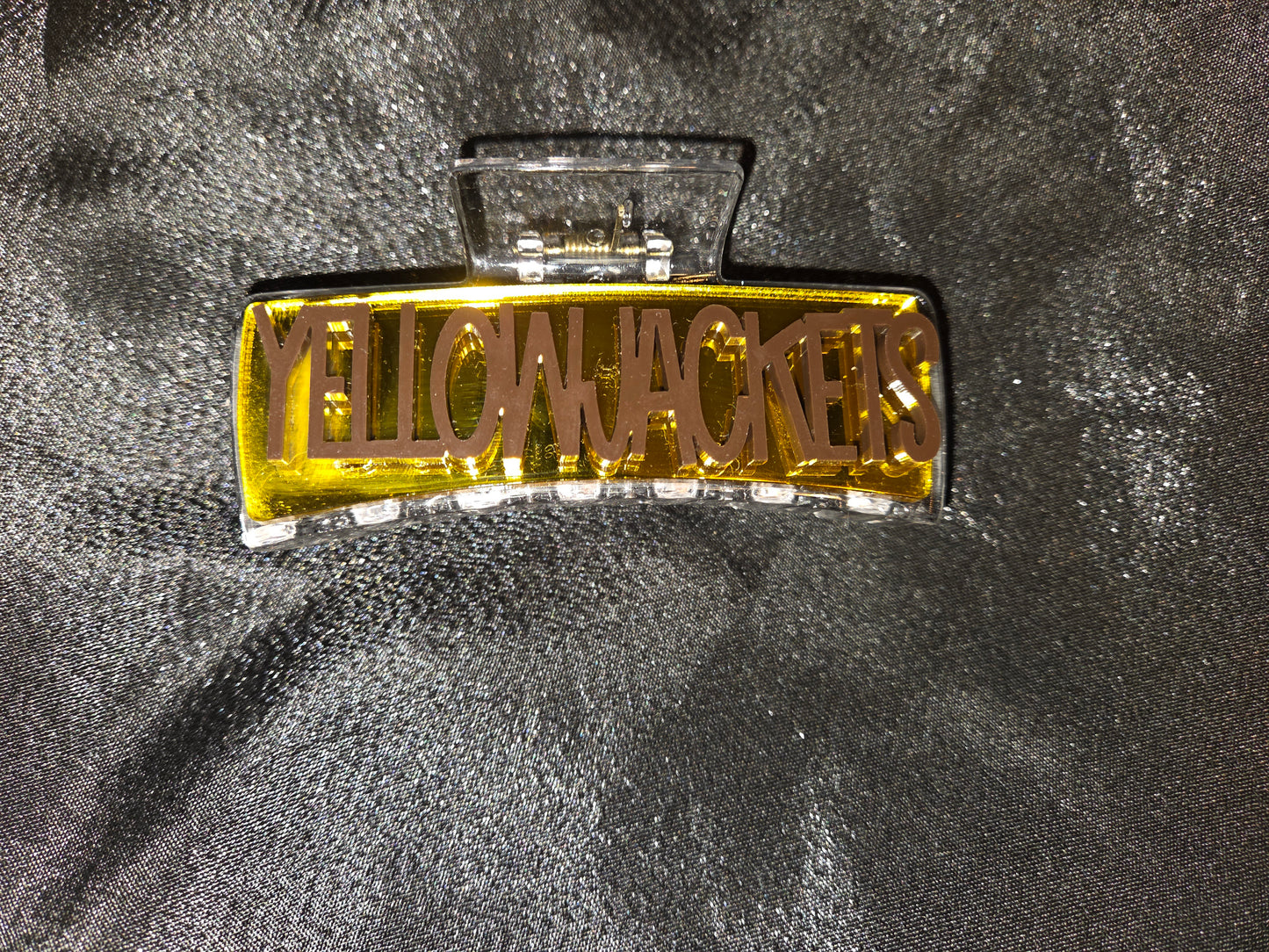 Williams High School Yellowjackets School Spirit Claw Clips