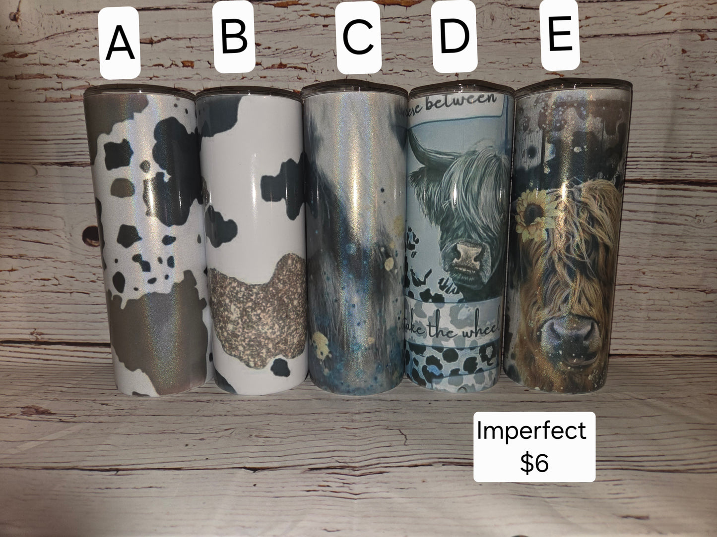 Cow Highland  20 Oz Tumbler