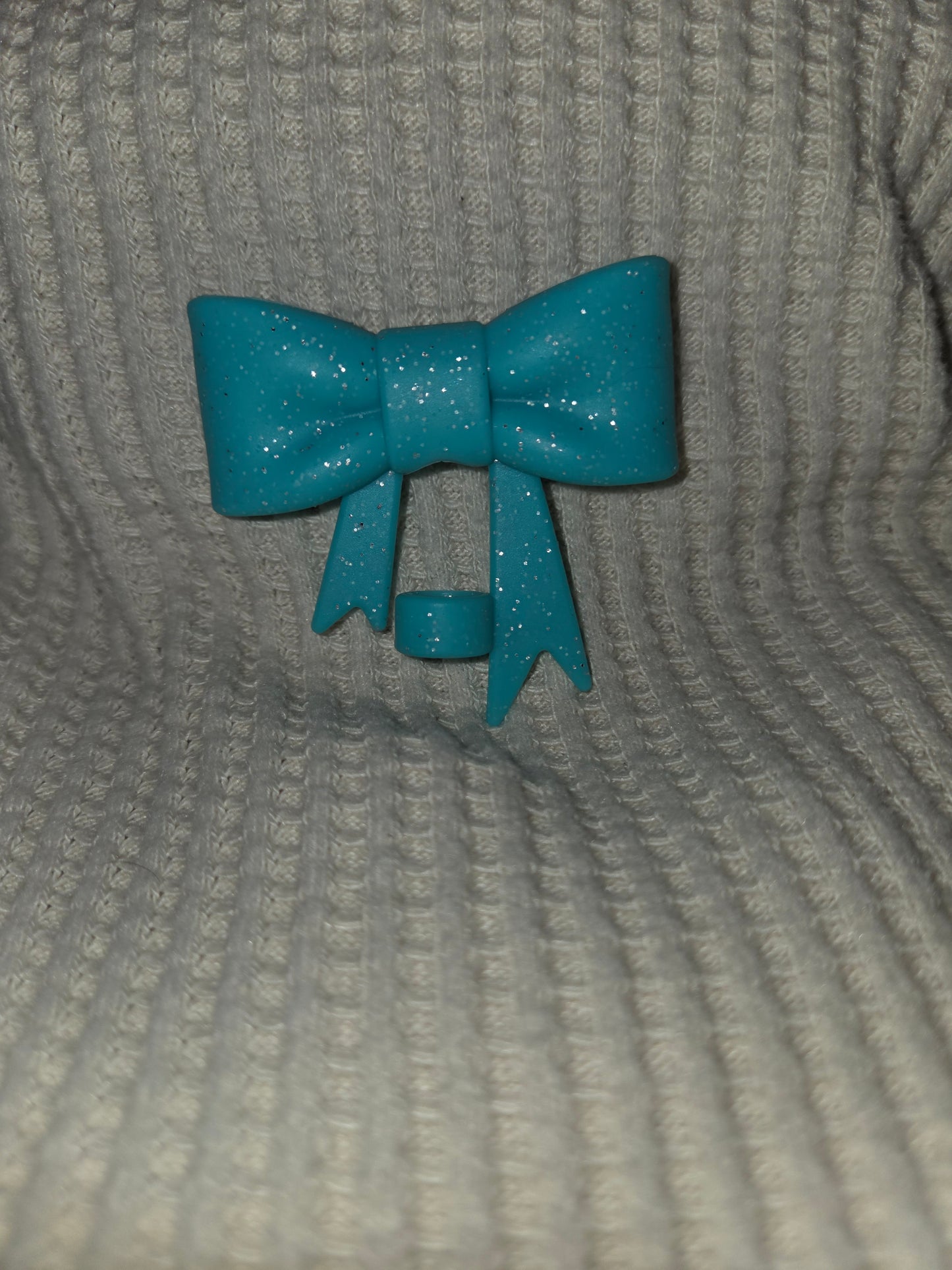 3D Bow Straw Toppers