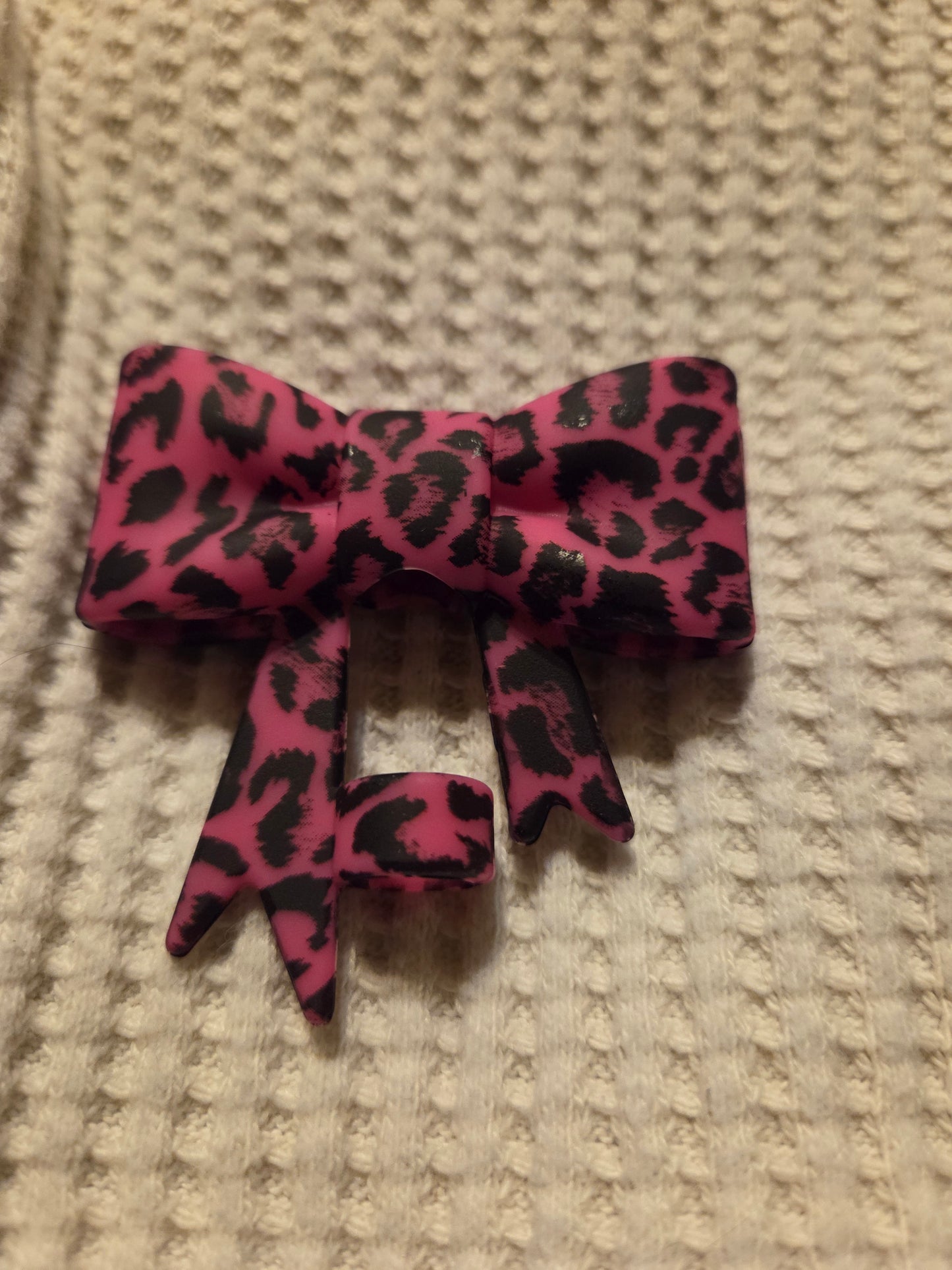 3D Bow Straw Toppers