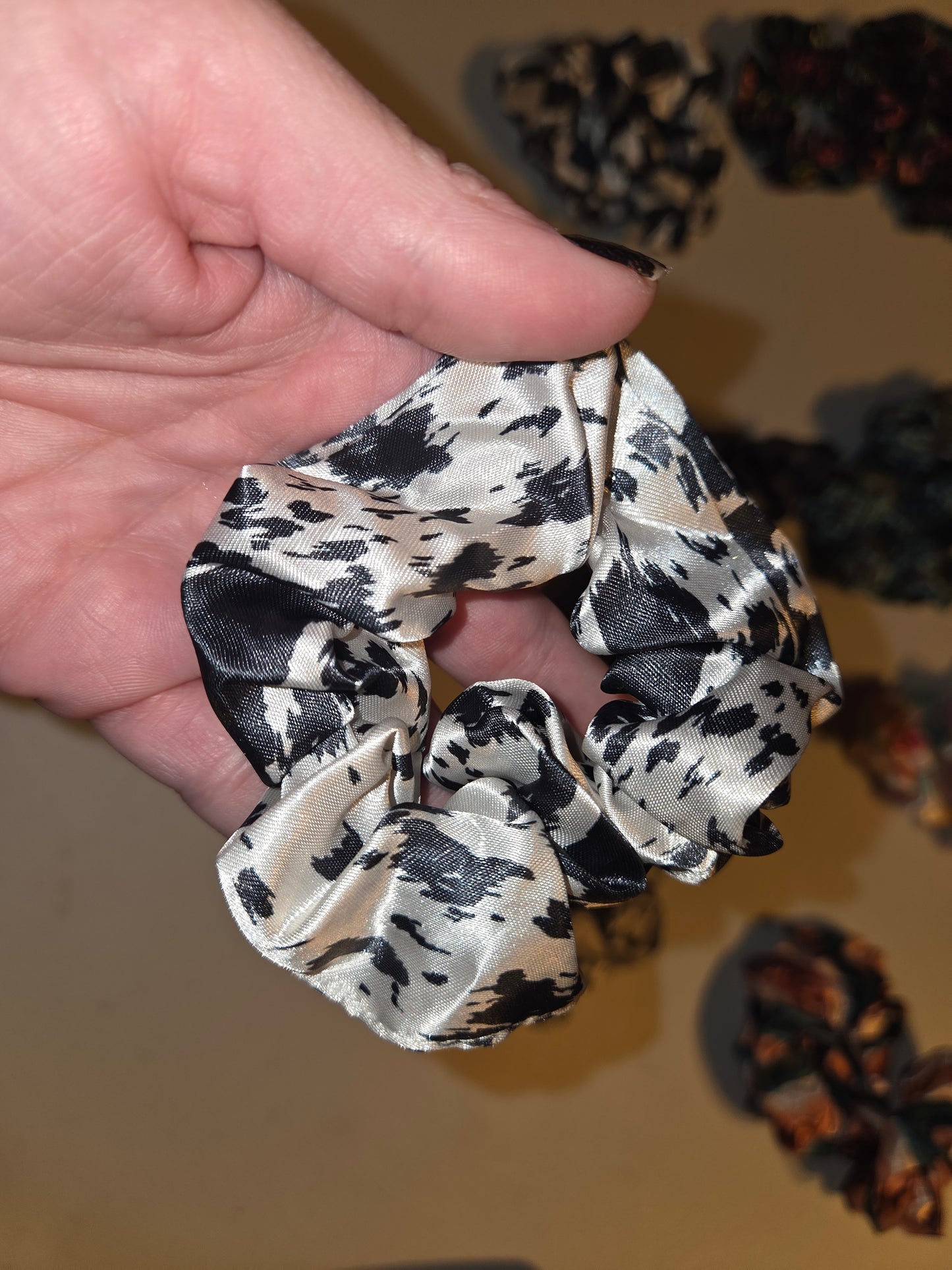 Silk Hair Scrunchies