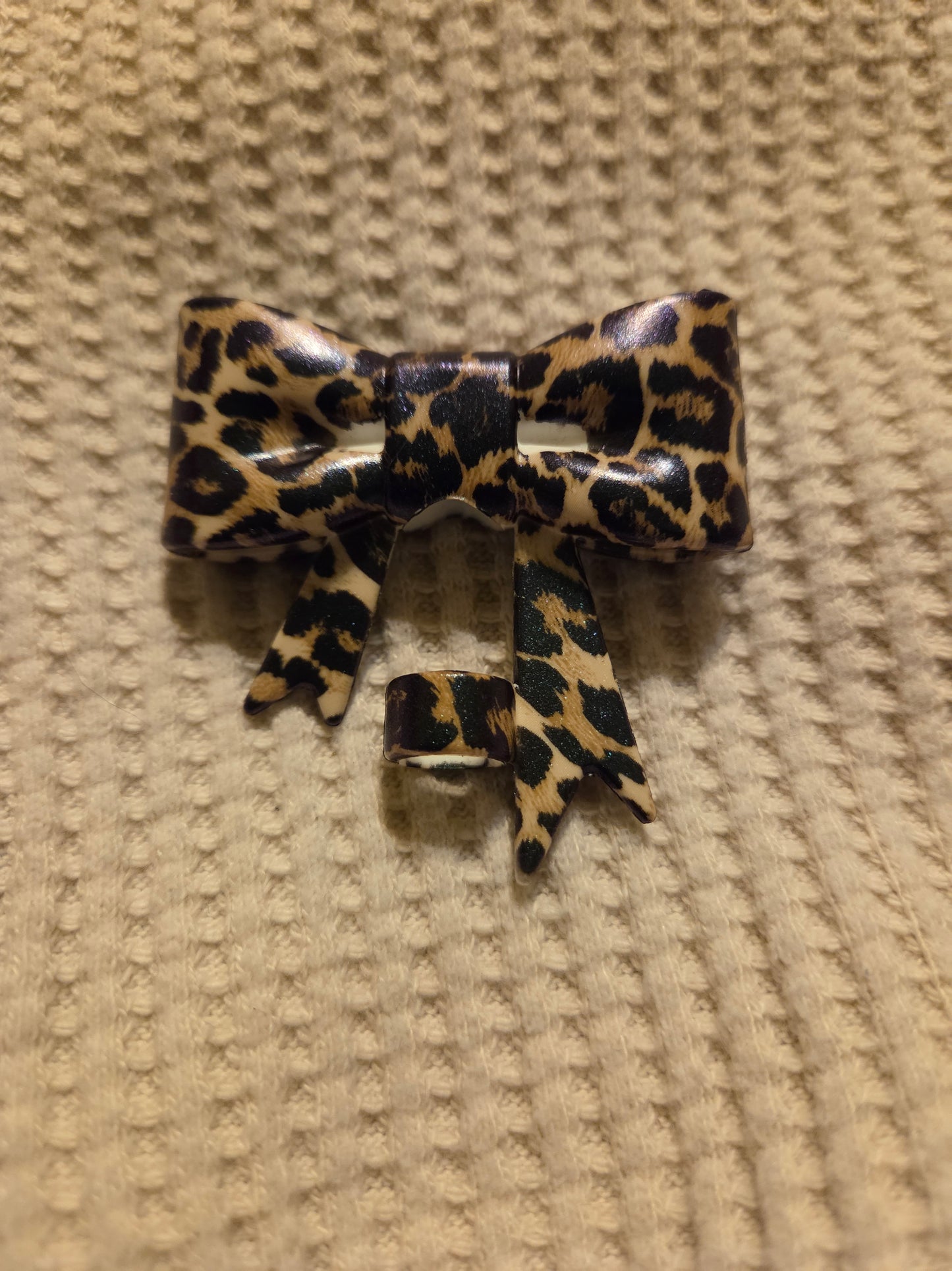 3D Bow Straw Toppers